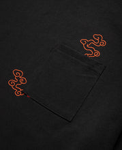 CLOTTEE Foil Print T-Shirt (Black)