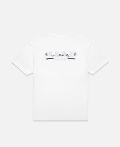 CLOTTEE Foil Print T-Shirt (White)