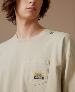 CLOTTEE Label S/S T-Shirt (Khaki)