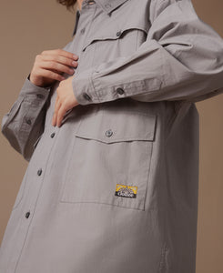 Multi Pocket Loose Fit Shirt (Khaki)