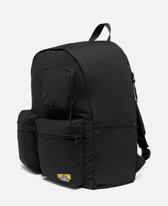 Nylon Backpack (Black)