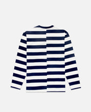 Striped L/S T-Shirt (Navy)
