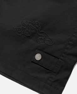 Twill Worker Jacket (Black)