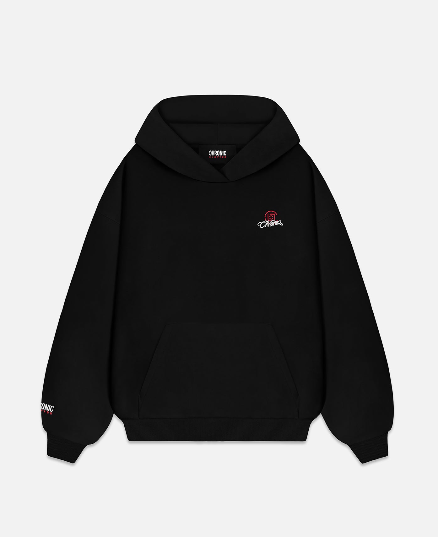 CLOTTEE x CHRONIC Hoodie (Black)
