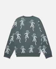 Allover Knit Sweater (Grey)