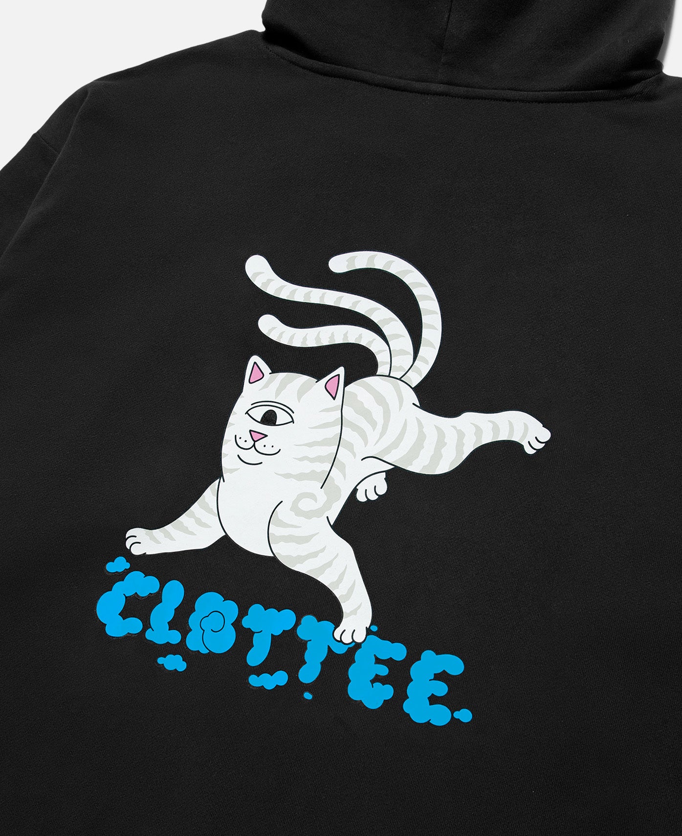 CLOTTEE x RIPNDIP CLOTTEE Clouds Hoodie Black JUICESTORE