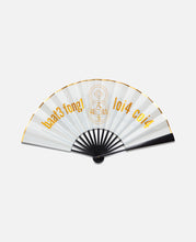 Clottee Folding Fan (White)
