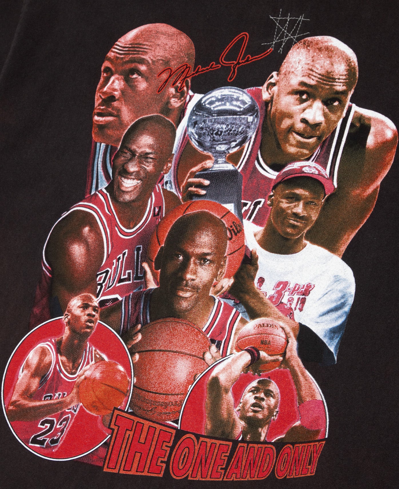 Vintage MJ Icon T-Shirt (Black)