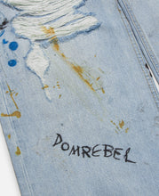 Scuff Bootcut Jeans (Blue)