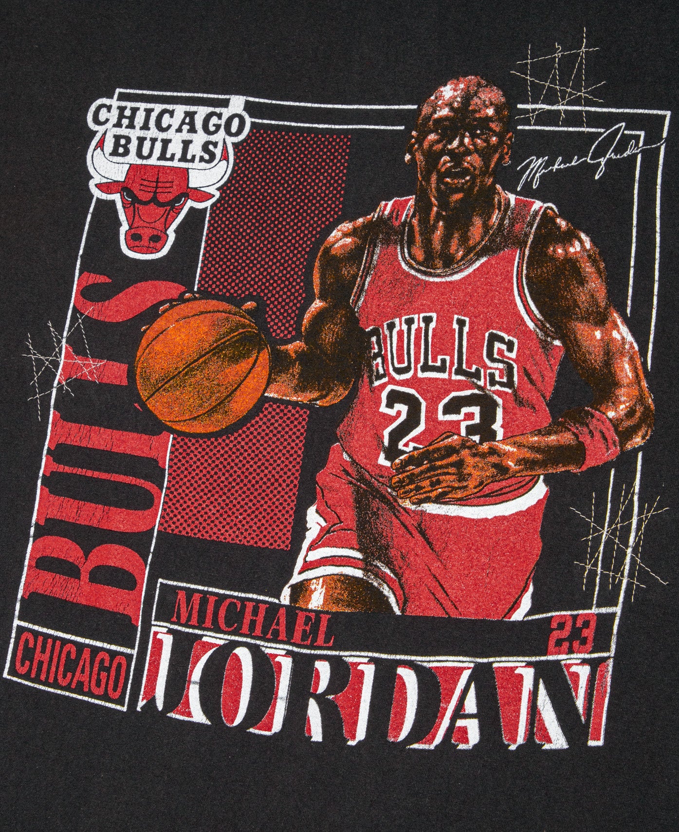 Vintage MJ Graphic T-Shirt (Black)