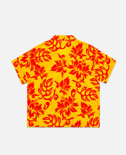 Unisex Printed Short Sleeve Shirt (Orange)
