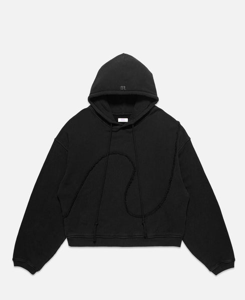 Fleece discount hoodie black