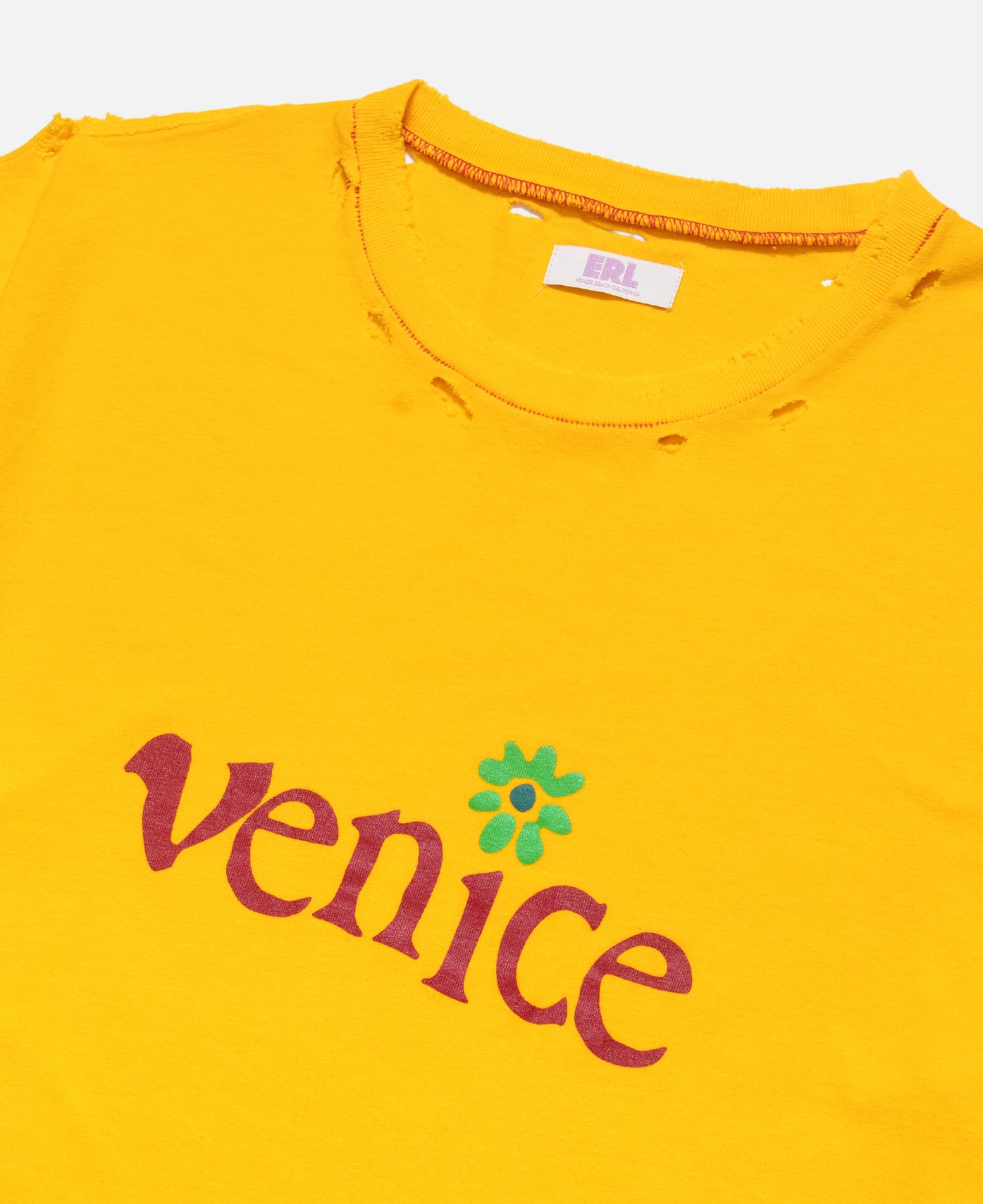 ERL - Unisex Venice T-Shirt (Yellow) – JUICESTORE