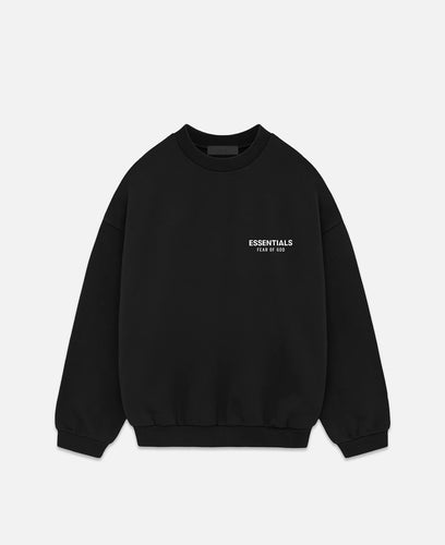 Fleece Crewneck (Black)