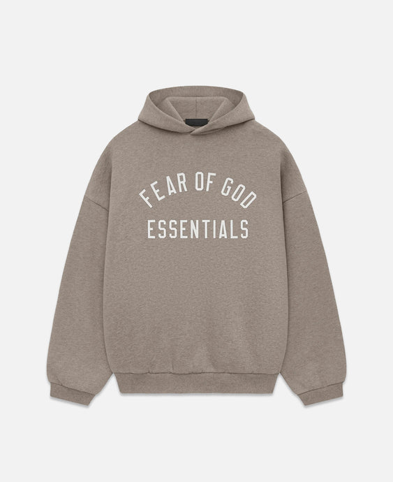 Fleece Hoodie (Heather Grey)