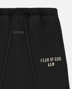 Heavy Fleece Essential Sweatpants (Black)