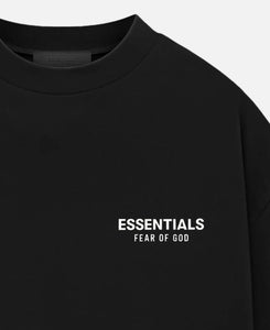 Jersey Crewneck T-Shirt (Black)