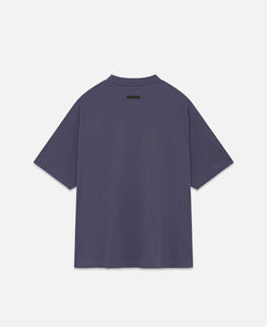 Jersey Crewneck T-Shirt (Navy)