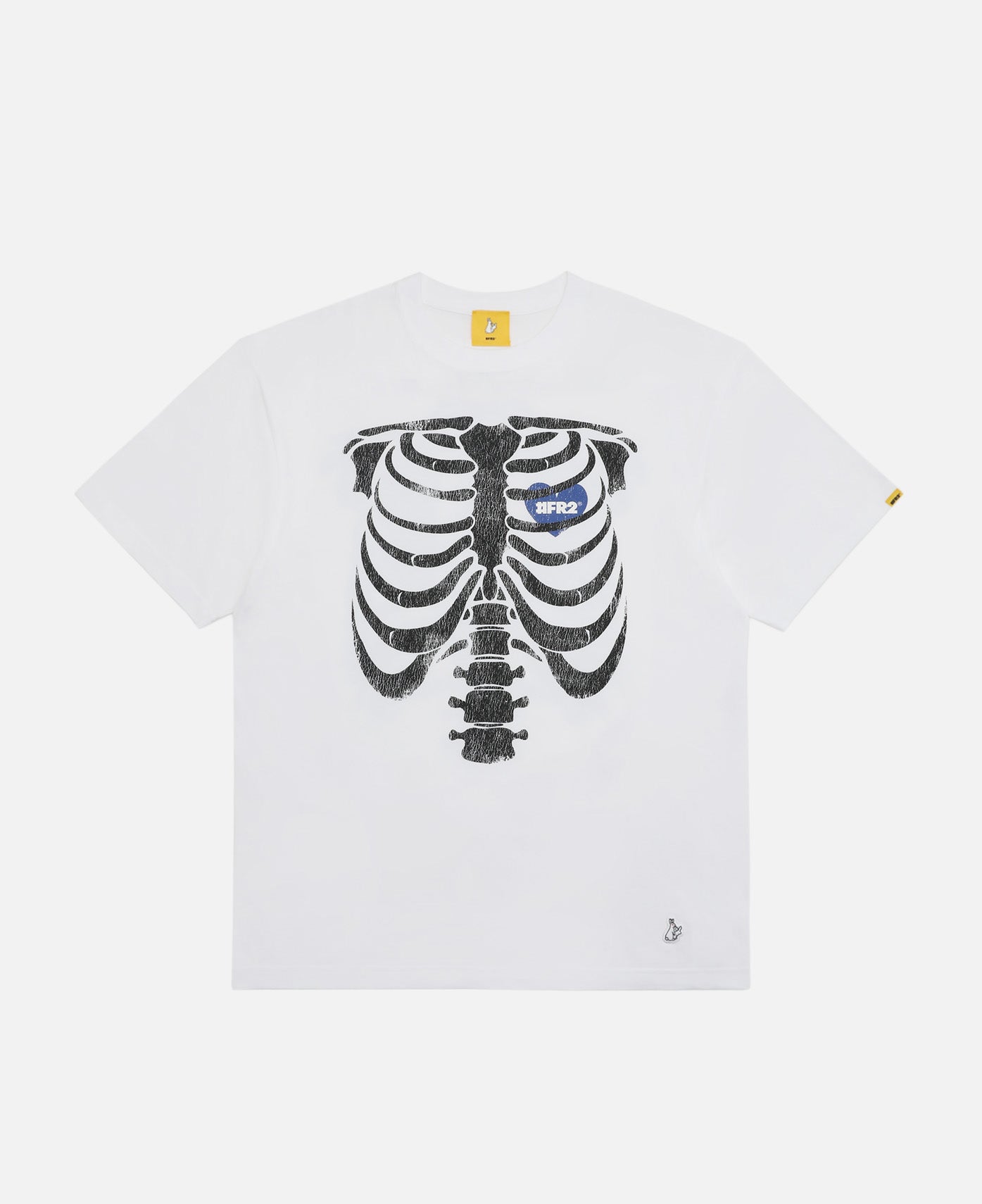 Bone Garment Dye T-Shirt (White)