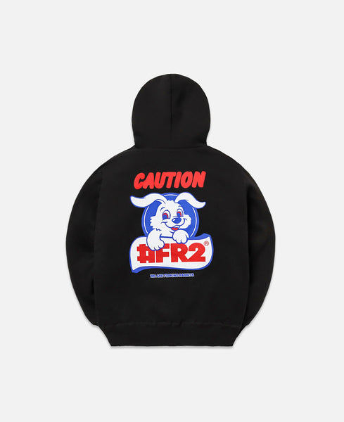 FR2 - Caution Rabbit Hoodie (Black) – JUICESTORE