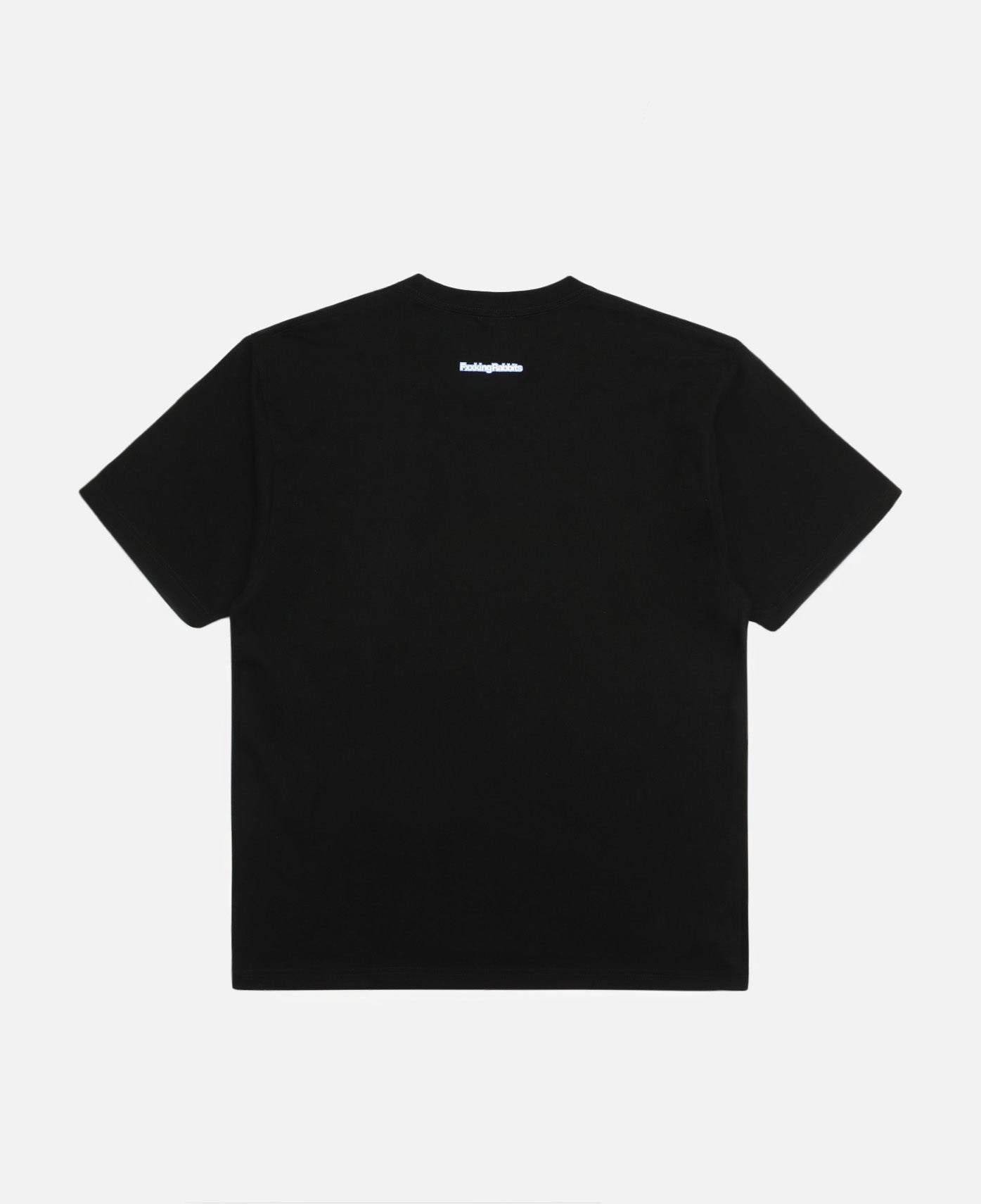 Caution Rabbit T-Shirt (Black)