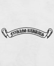 Embroidery Cross Rabbits T-Shirt (White)