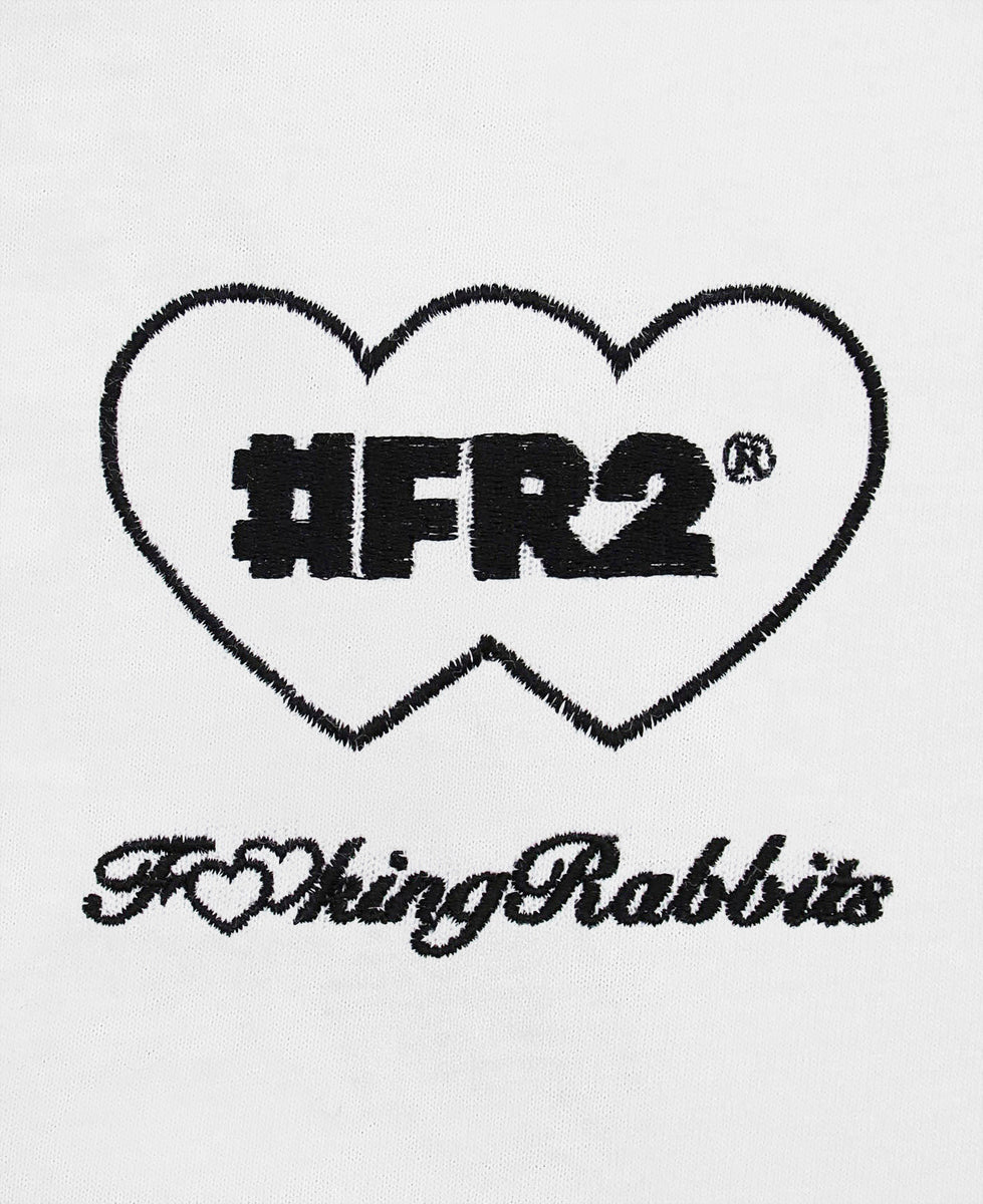 #FR2 - Heart Rabbit T-Shirt (White) – JUICESTORE