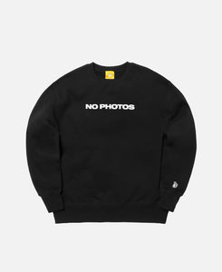 No Photos Sweatshirt (Black)