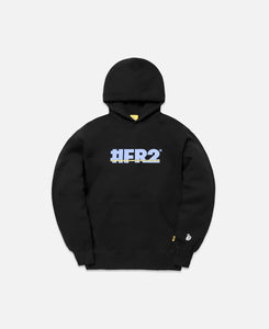 Rabbit Stuffed Toy Hoodie (Black)