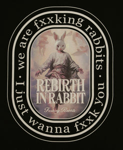 Rebirth In Rabbit T-Shirt (Black)