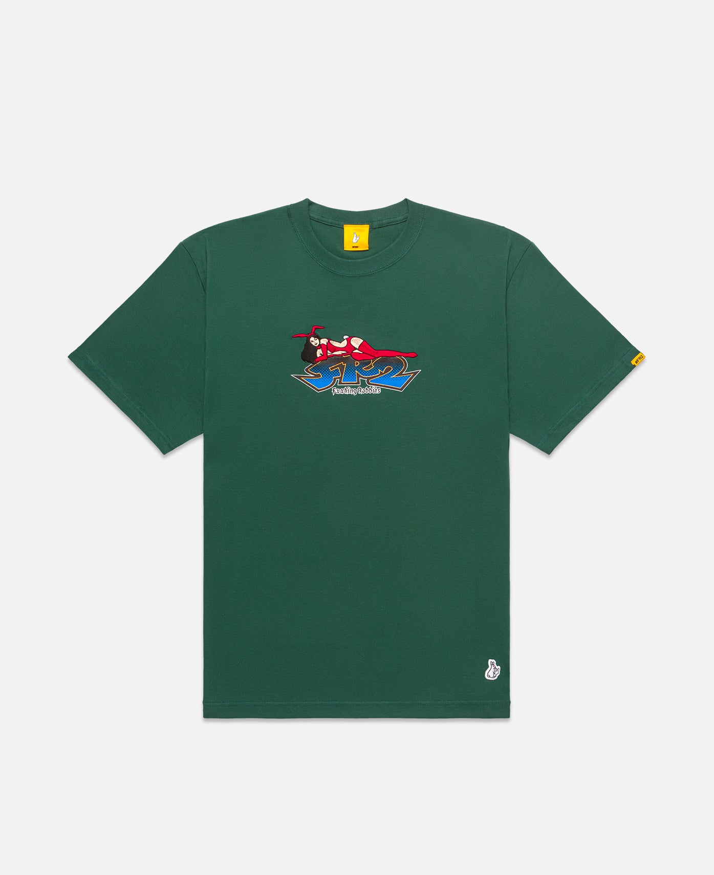 Relax Girl T-Shirt (Green)