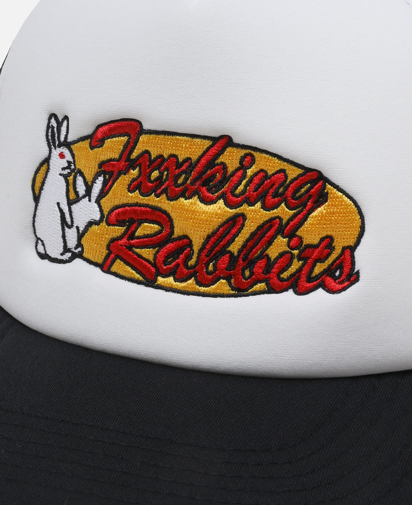 Retro Logo Mesh Cap (Black)