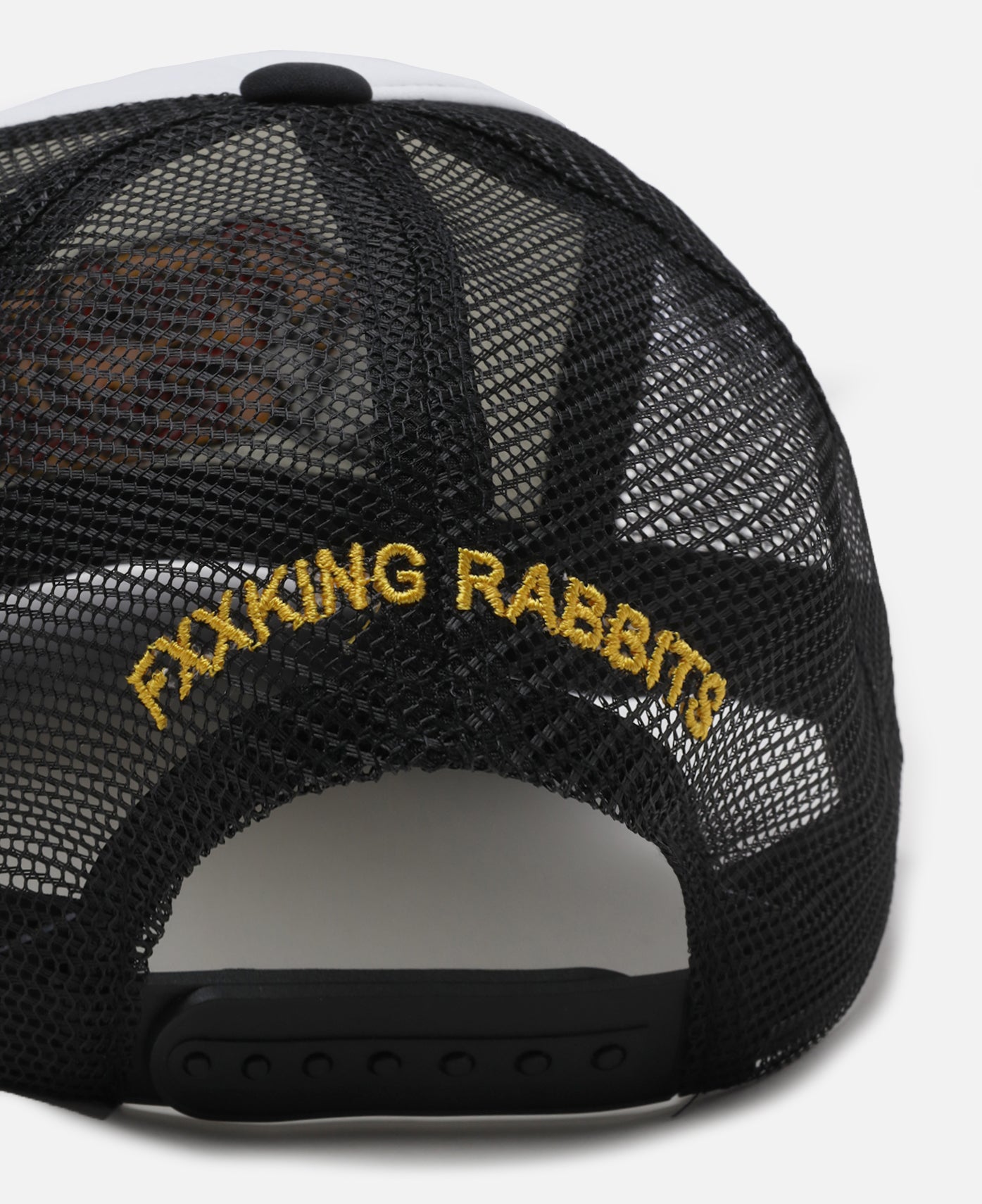 Retro Logo Mesh Cap (Black)