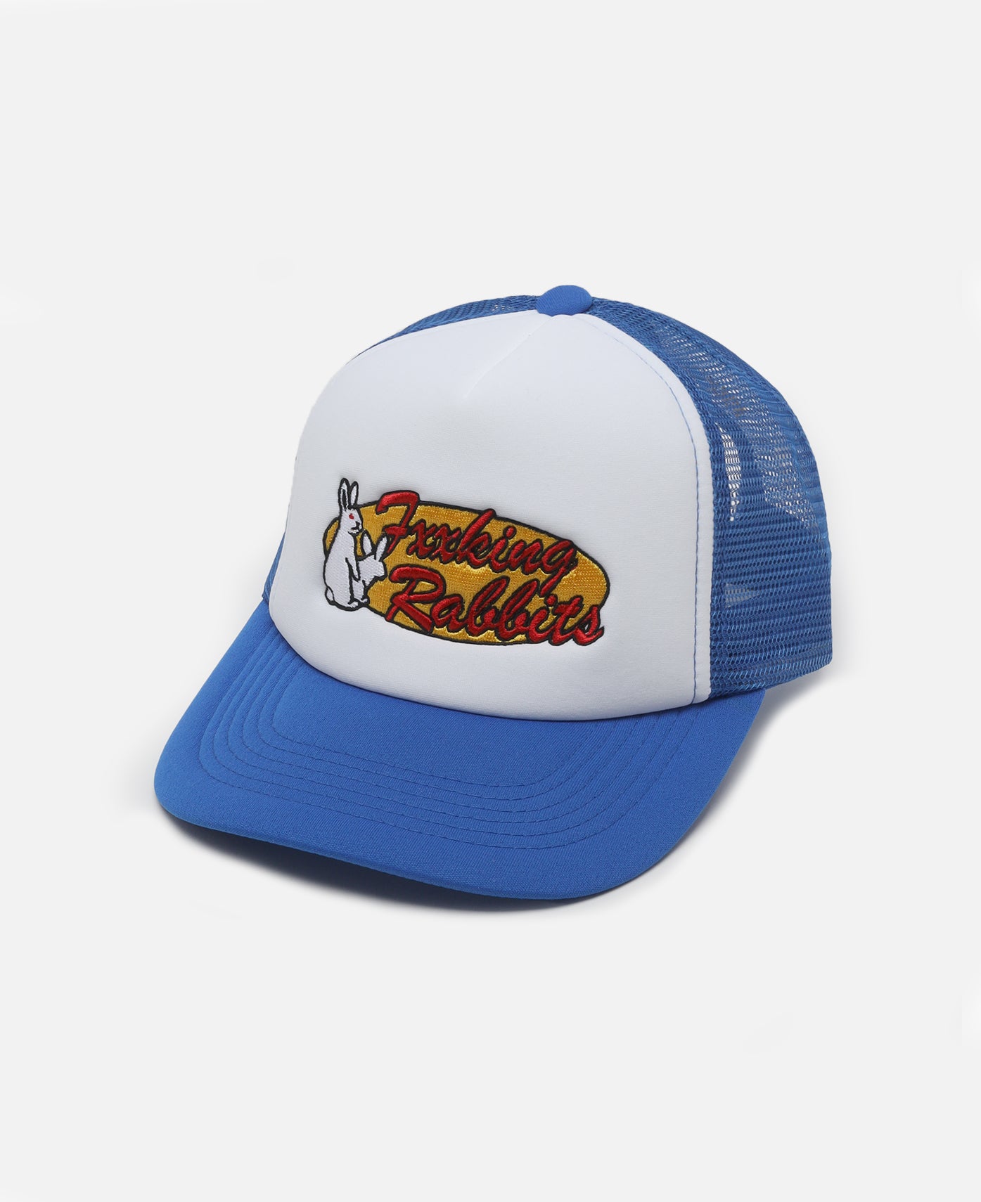 Retro Logo Mesh Cap (Blue)