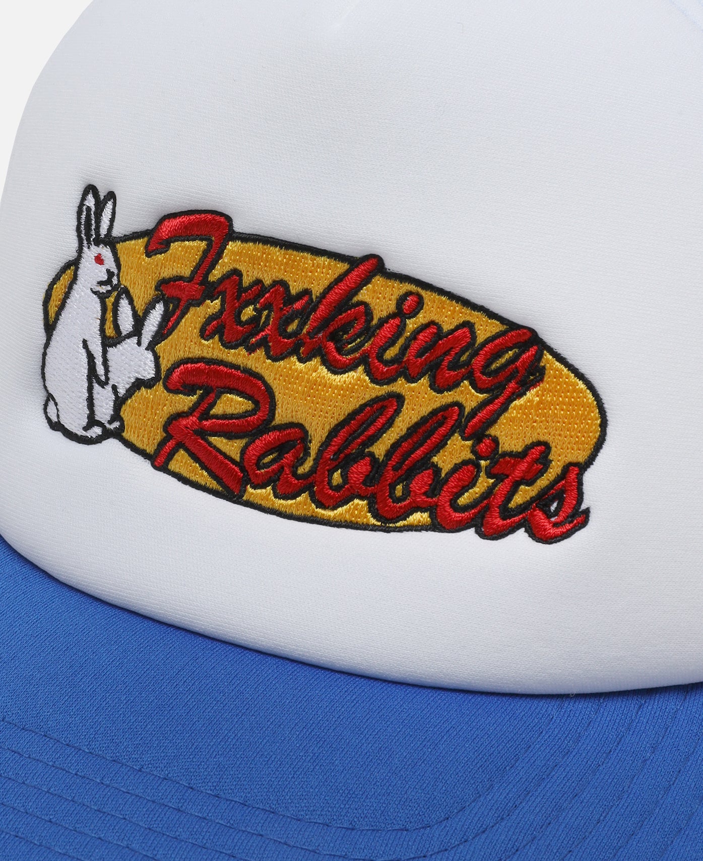 Retro Logo Mesh Cap (Blue)