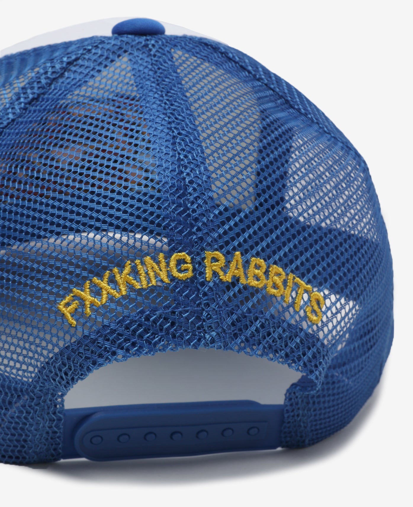 Retro Logo Mesh Cap (Blue)
