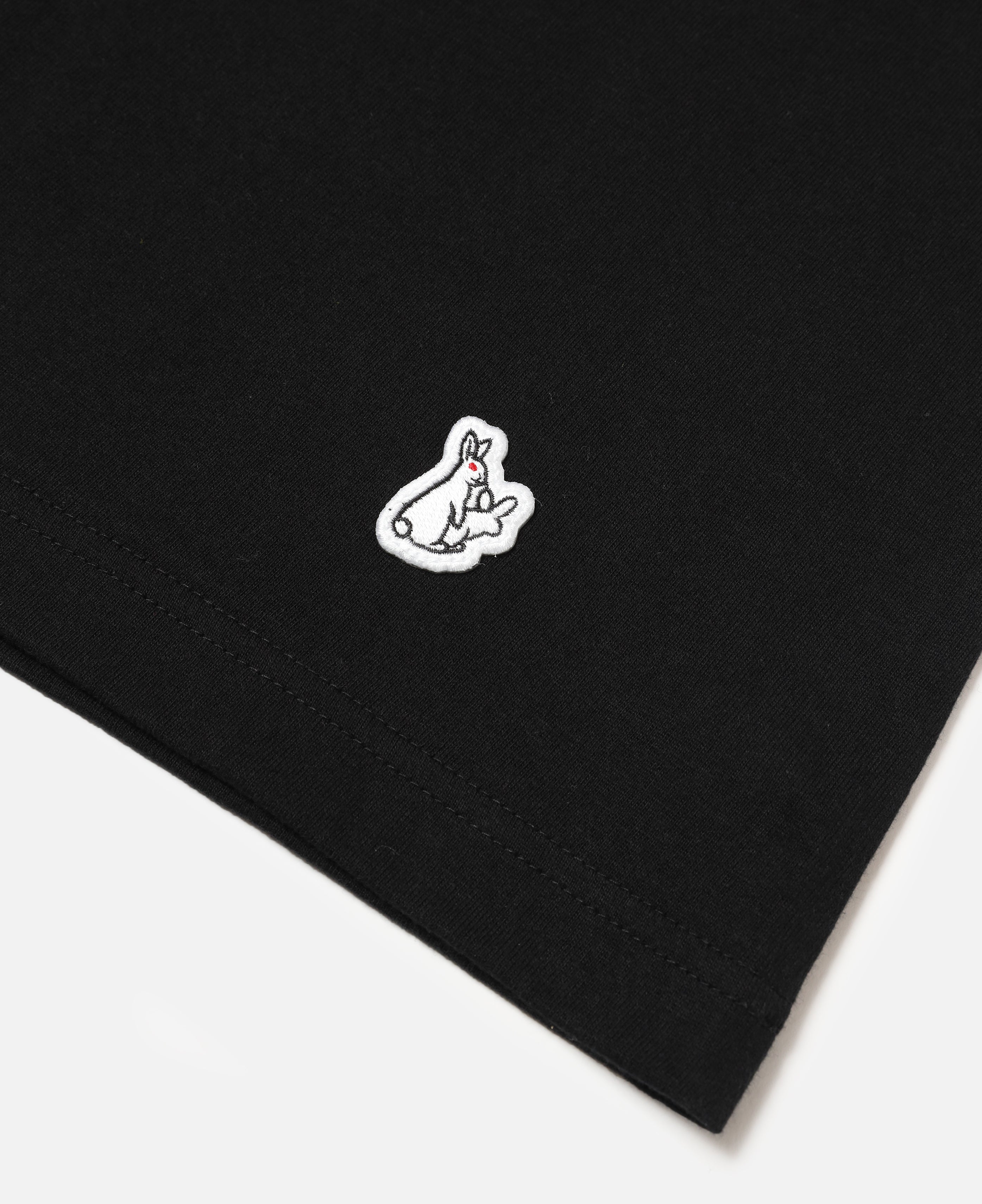 Embroidery Just Quit It. T-Shirt (Black)
