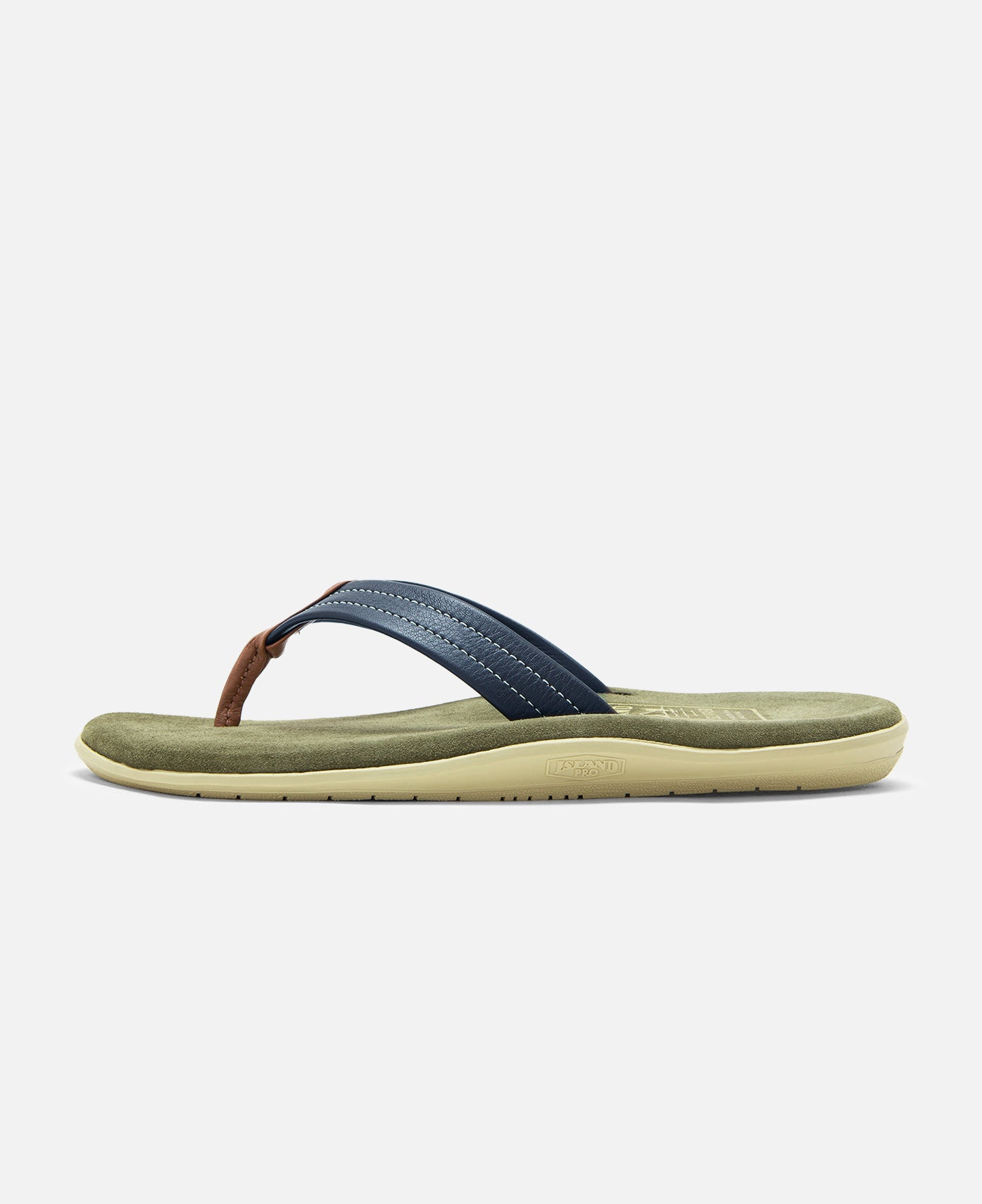 Island Slipper - Mixed Leather (Olive) – JUICESTORE
