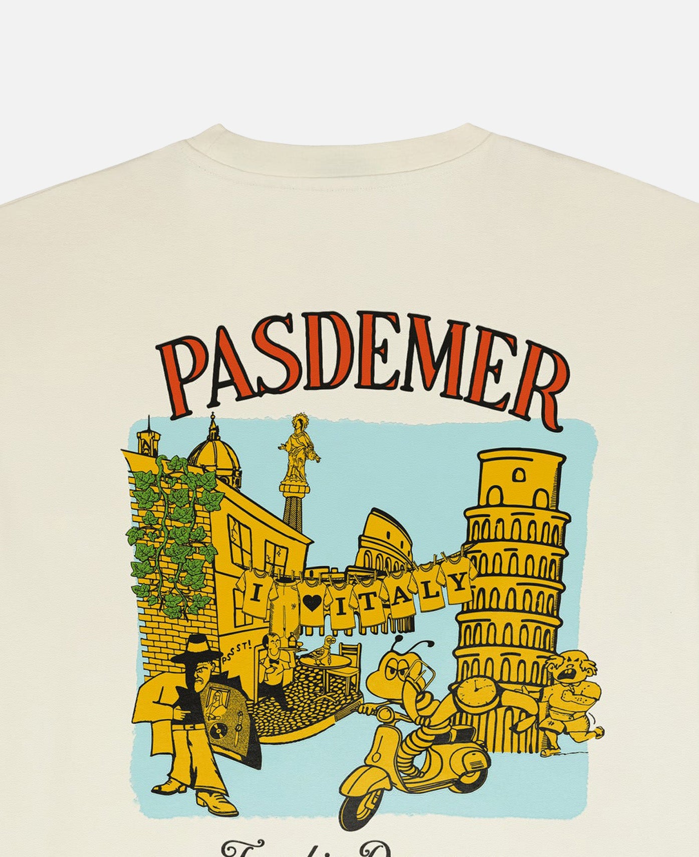 I Love Italy T-Shirt (Cream)