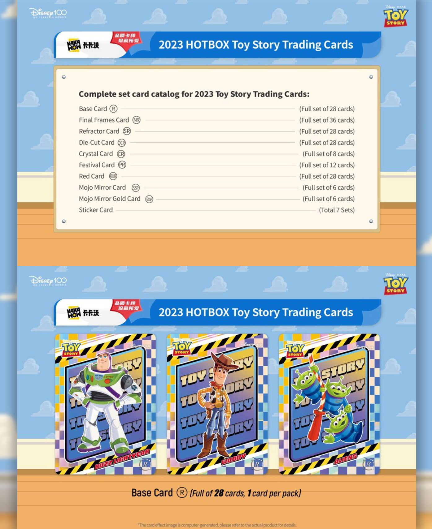 Disney 100 Toy Story Trading Cards Hot Box (Sealed)