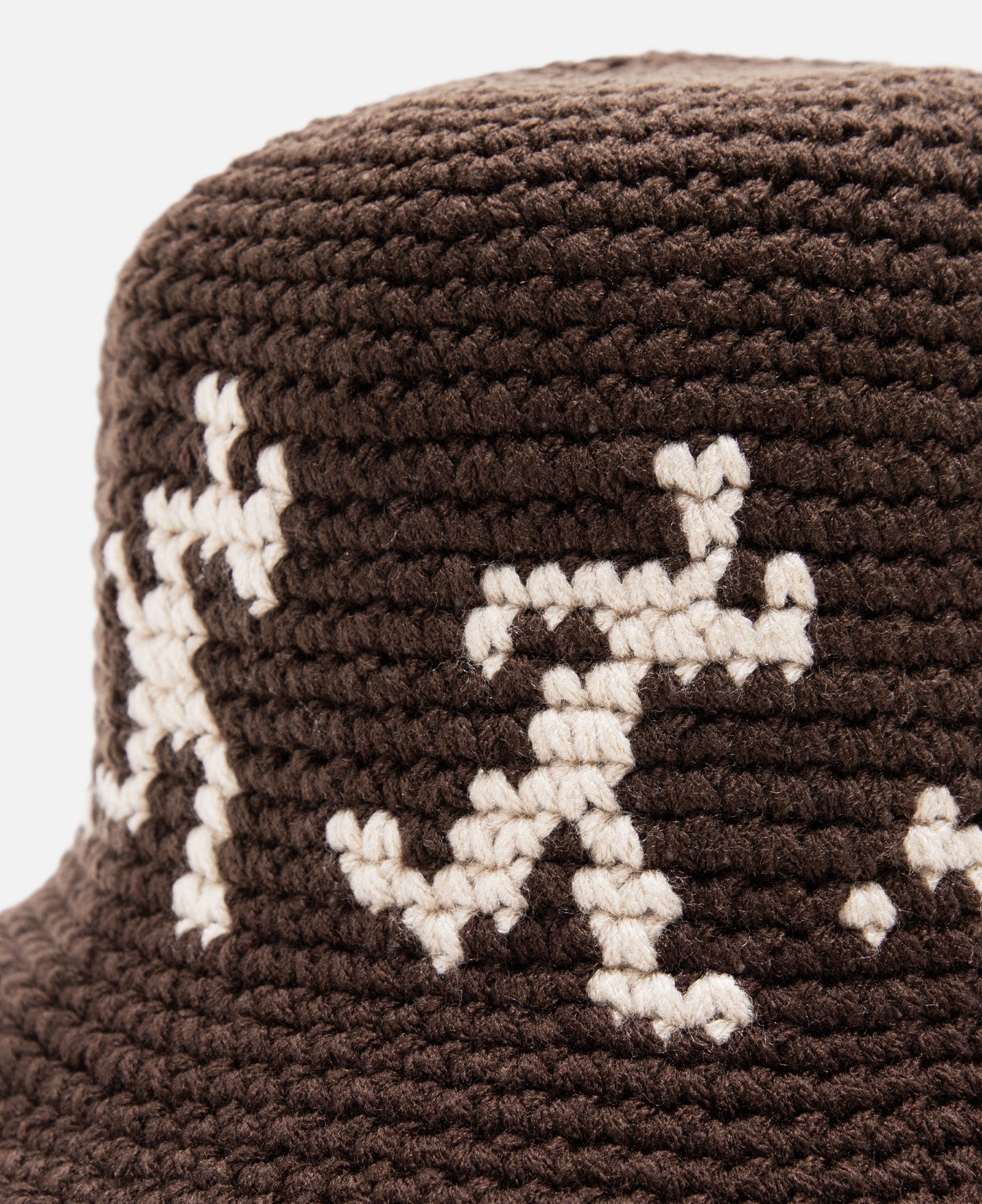 Cappello running guys in cotone crochet da Uomo di Kidsuper in Giallo