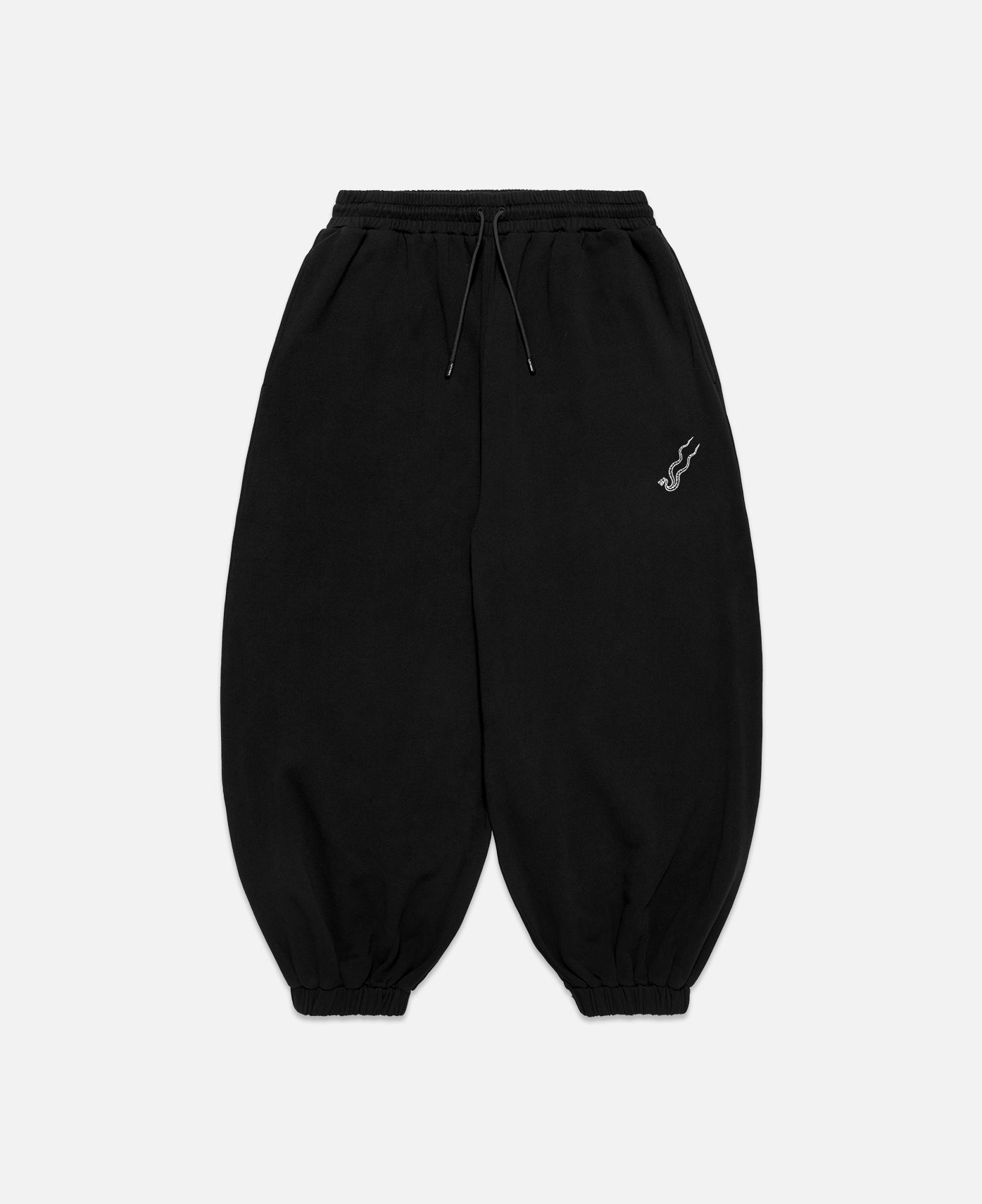 Unisex Baggy Bontan Sweatpants (Black)