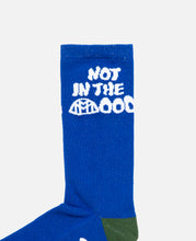 Knitted Jacquard Sock (Blue)