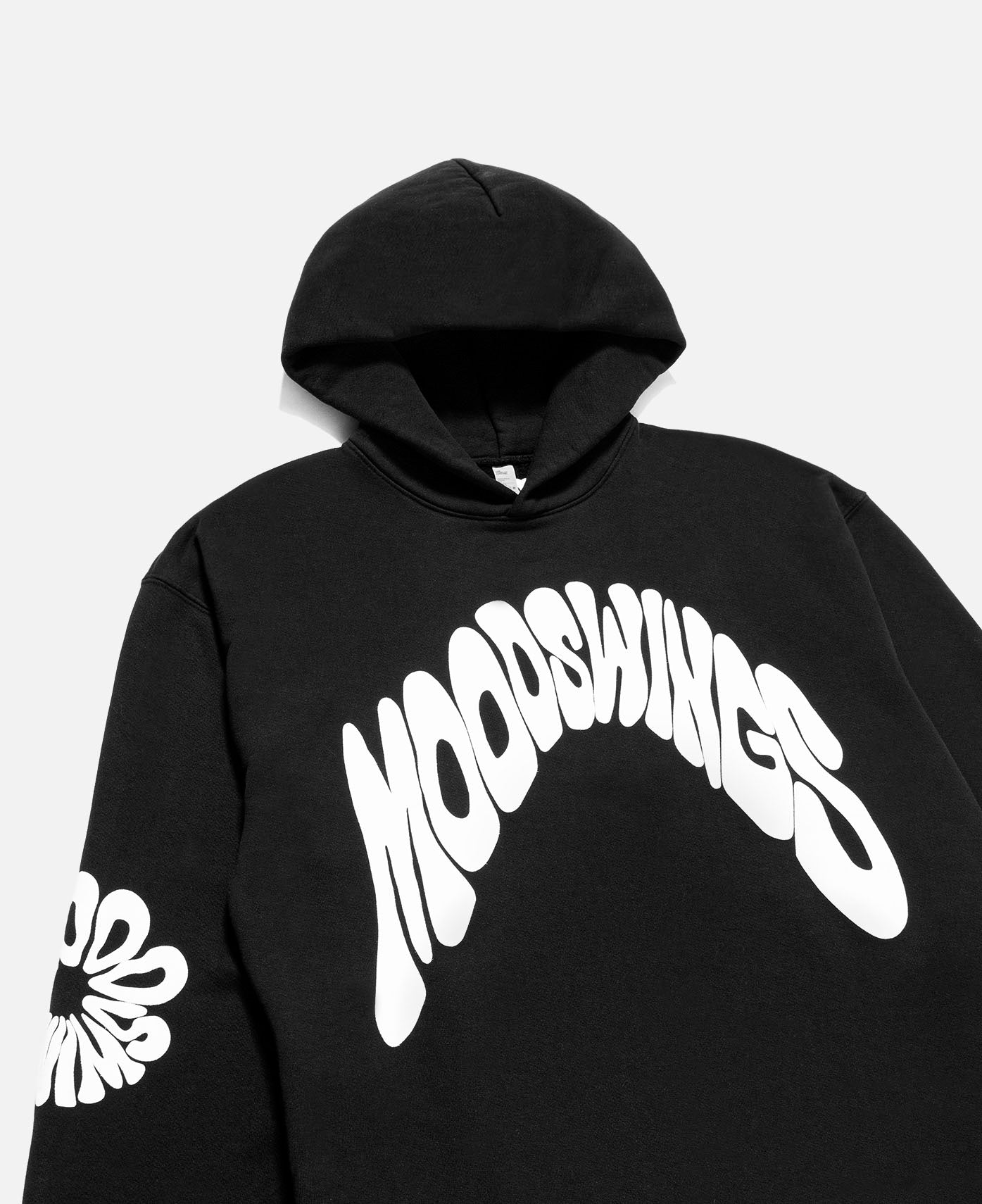 Mood Swings Printed Hoodie (Black) JUICESTORE