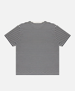 COOLMAX Stripe Jersey T-Shirt (Navy)