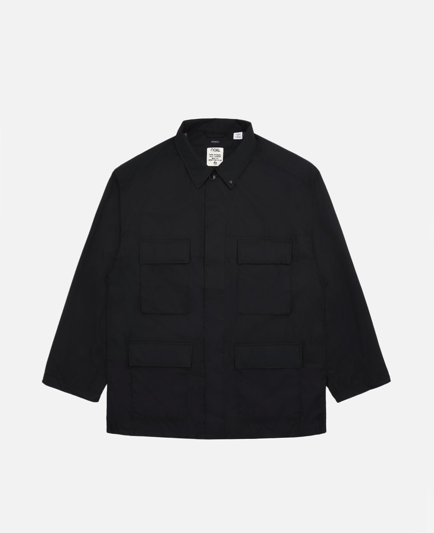 nanamica - Light Weight Field Jacket (Black) – JUICESTORE nanamica - Light Weight Field Jacket (Black) – JUICESTORE