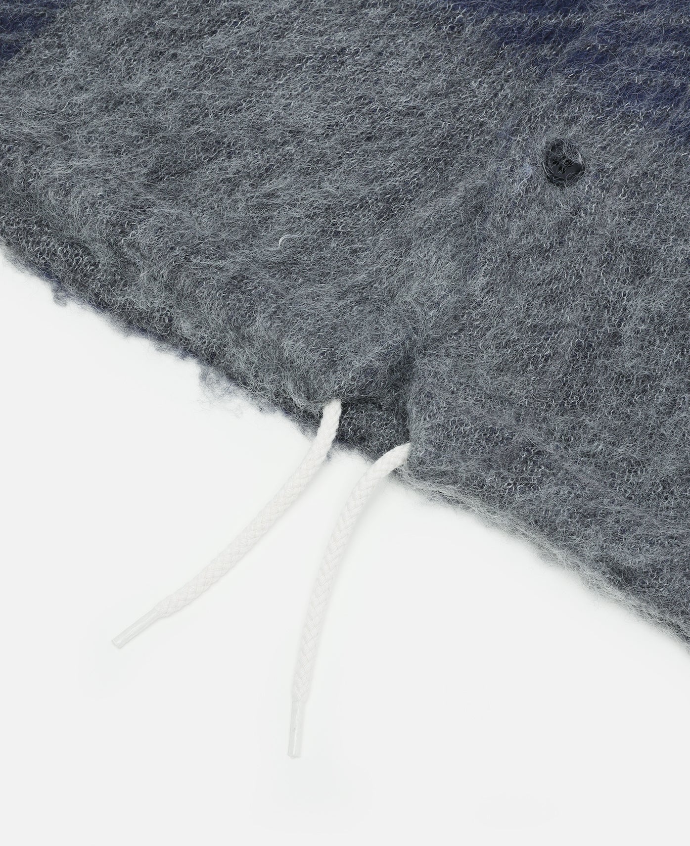 nanamica - Mohair Hooded Shirt Jacket (Blue) – JUICESTORE