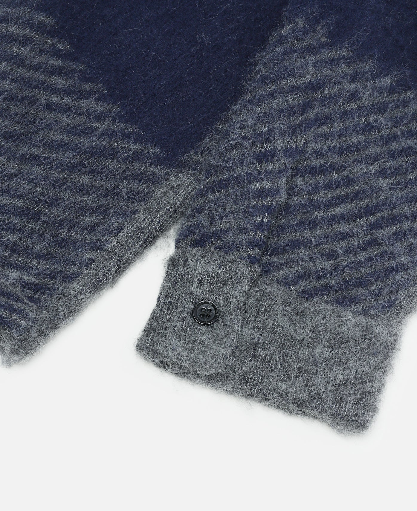 値下げ不可nanamica Mohair Hooded Shirt Jacket nanamica - Mohair Hooded Shirt Jacket (Blue) – JUICESTORE