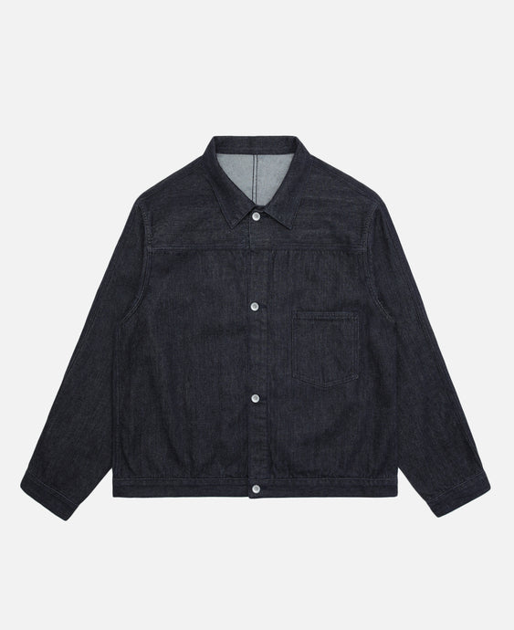 Short Denim Jacket (Indigo)