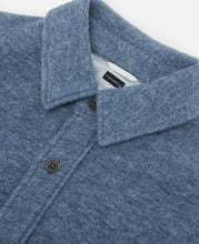 Windstopper Sliver Knit Jacket (Blue)